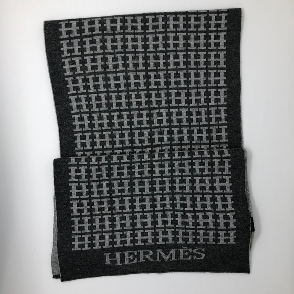 hermes monogram scarf